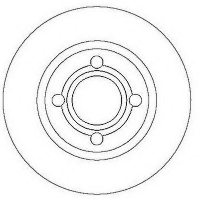 спирачен диск 561689JC