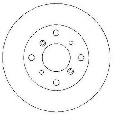спирачен диск 561713J