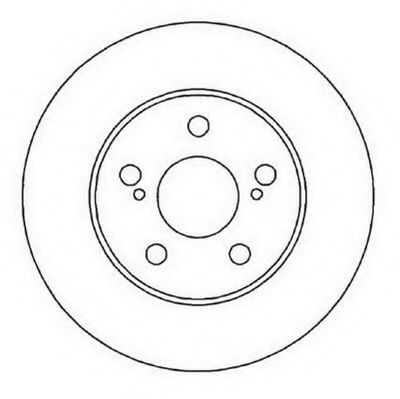 спирачен диск 561822J