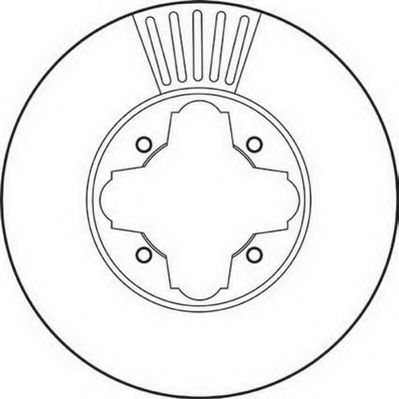 спирачен диск 561827J