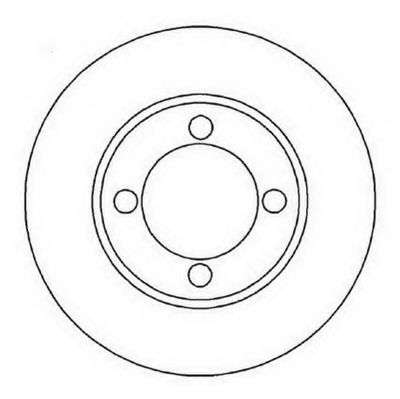спирачен диск 561882J
