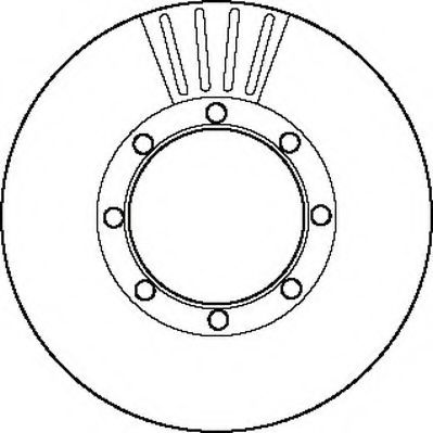 спирачен диск 561920J