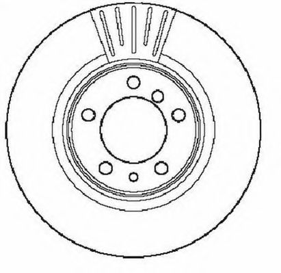 спирачен диск 561948JC
