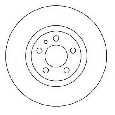 спирачен диск 561966J