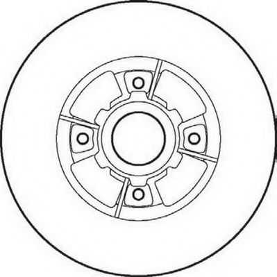 спирачен диск 561968J