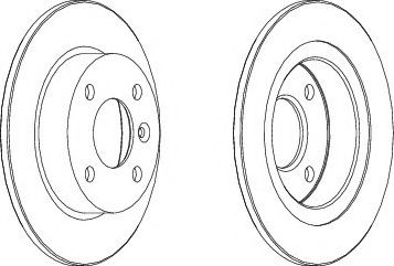 спирачен диск 561983J