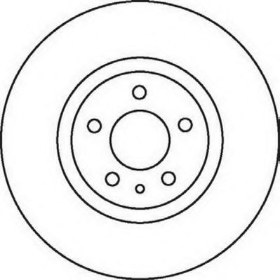 спирачен диск 562061JC