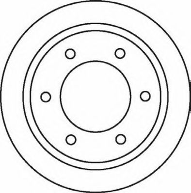 спирачен диск 562074J