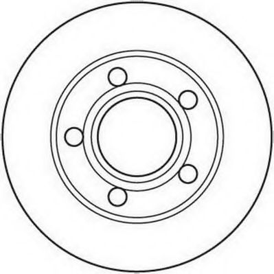 спирачен диск 562089J