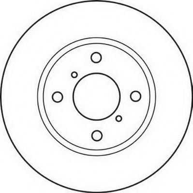 спирачен диск 562124JC