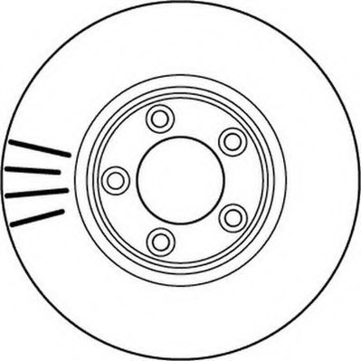 спирачен диск 562145J