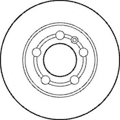 спирачен диск 562177J
