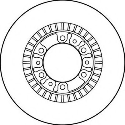 спирачен диск 562203J