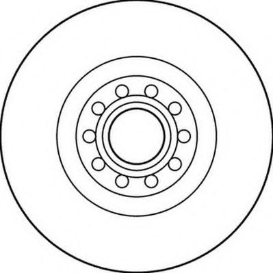 спирачен диск 562205J