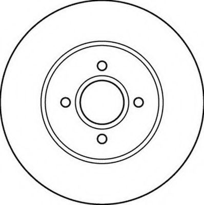 спирачен диск 562206JC