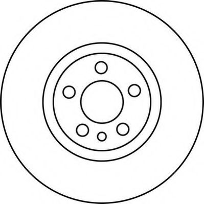спирачен диск 562224JC