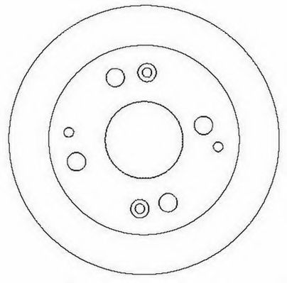 спирачен диск 562282JC