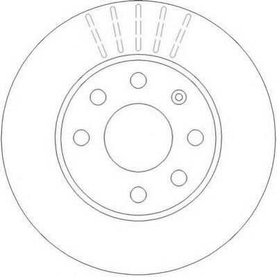 спирачен диск 562290JC