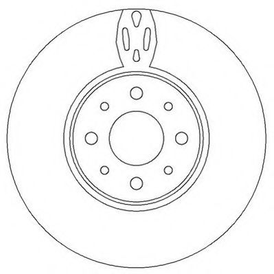 спирачен диск 562295JC