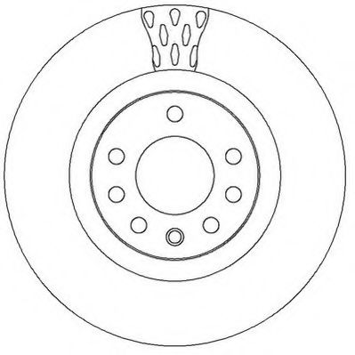 спирачен диск 562303JC