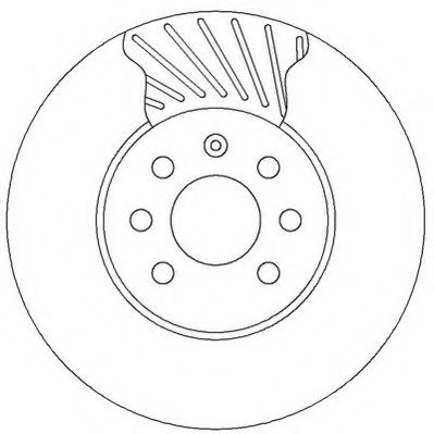 спирачен диск 562315JC