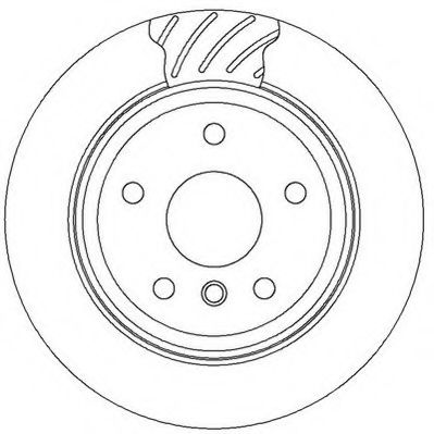 спирачен диск 562353J