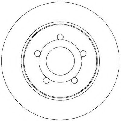 спирачен диск 562361J