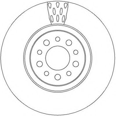 спирачен диск 562391JC