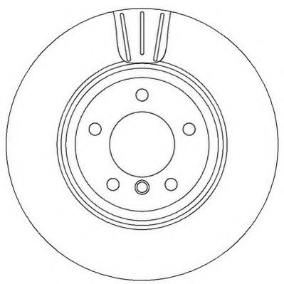 спирачен диск 562395JC