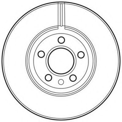 спирачен диск 562626JC