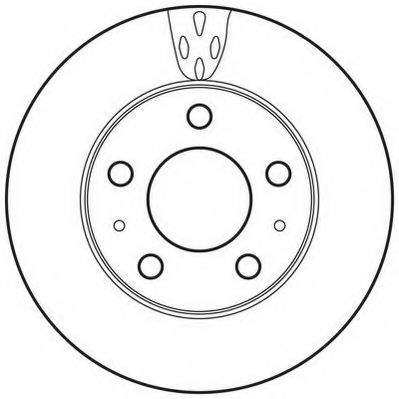 спирачен диск 562630JC