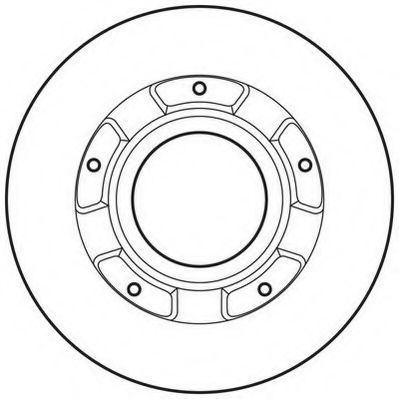спирачен диск 562638JC