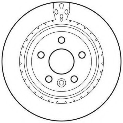 спирачен диск 562650JC