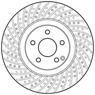 спирачен диск 562673JC