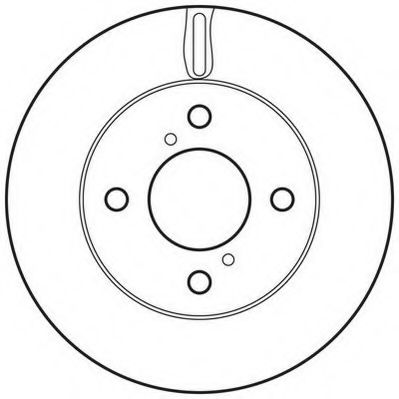 спирачен диск 562674JC