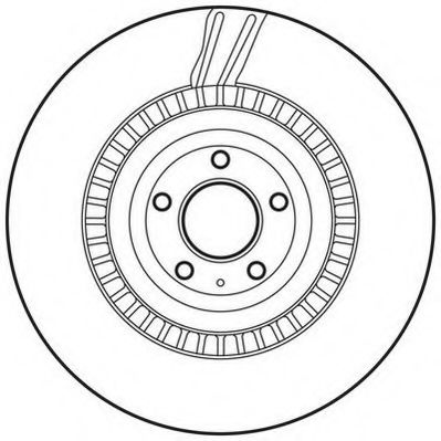 спирачен диск 562696JC