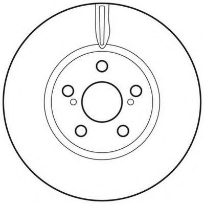 спирачен диск 562702JC