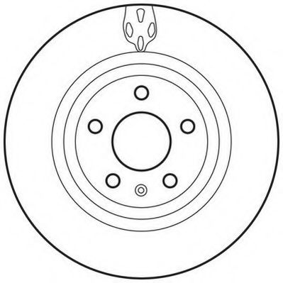 спирачен диск 562706JC
