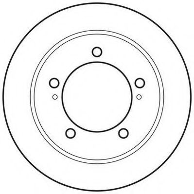 спирачен диск 562780JC