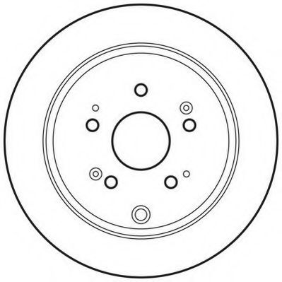 спирачен диск 562795JC