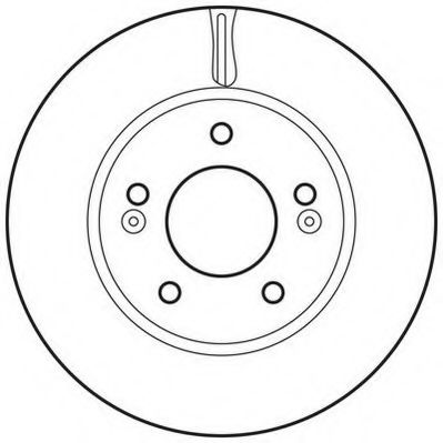 спирачен диск 562817JC