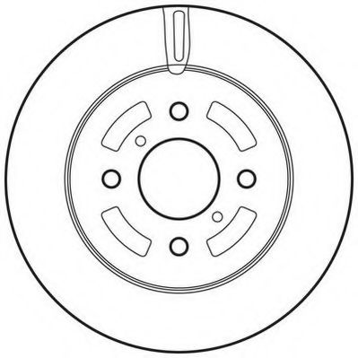 спирачен диск 562833JC