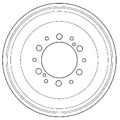 спирачен барабан 329091J