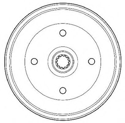 спирачен барабан 329124J