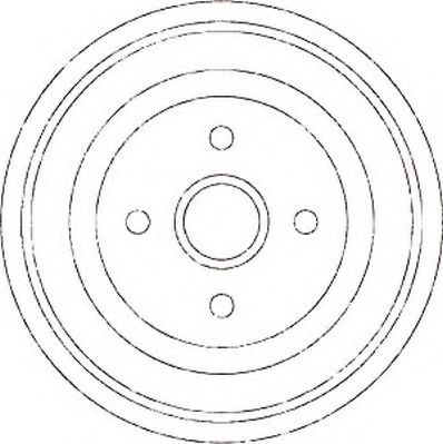 спирачен барабан 329135J