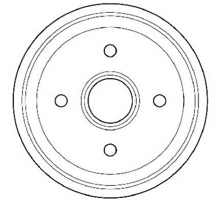спирачен барабан 329158J