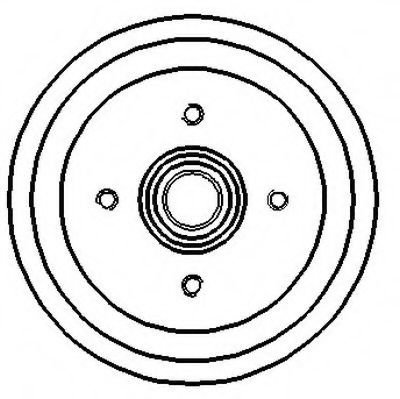 спирачен барабан 329178J