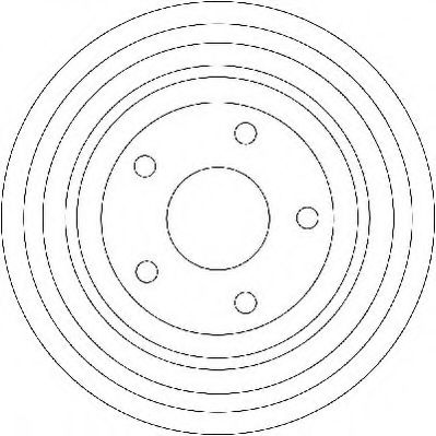 спирачен барабан 329181J