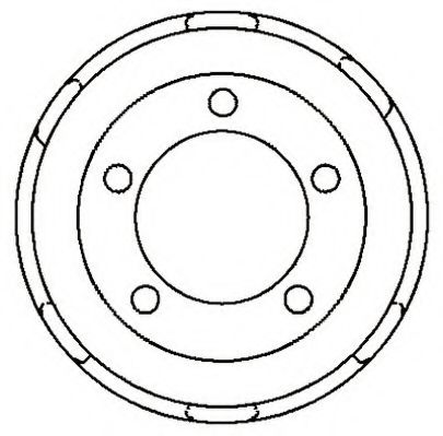 спирачен барабан 329258J