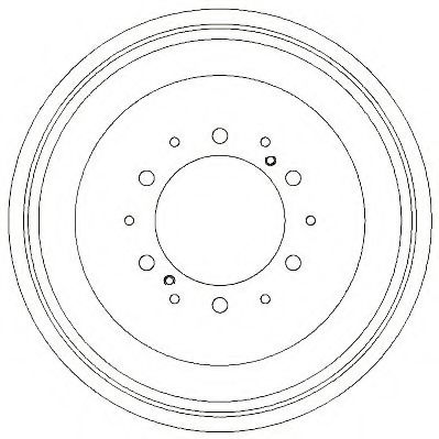 спирачен барабан 329272J
